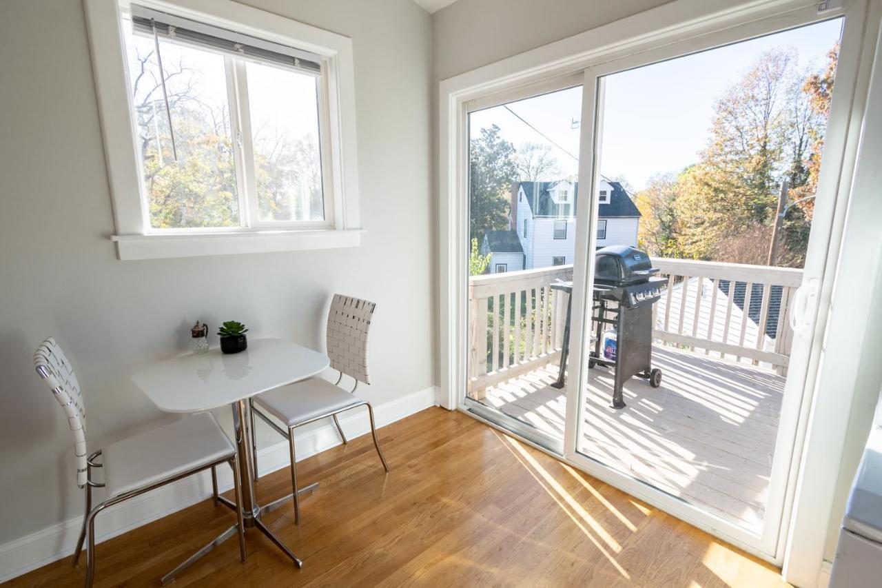 Contemporary 3-Bedroom Home With Balcony In Rva Richmond Eksteriør billede